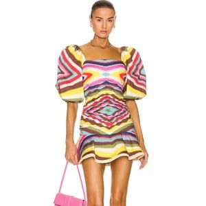 ALEXIS Montaigne Dress in Maui. Worn once. Size M but runs small. Original $450.